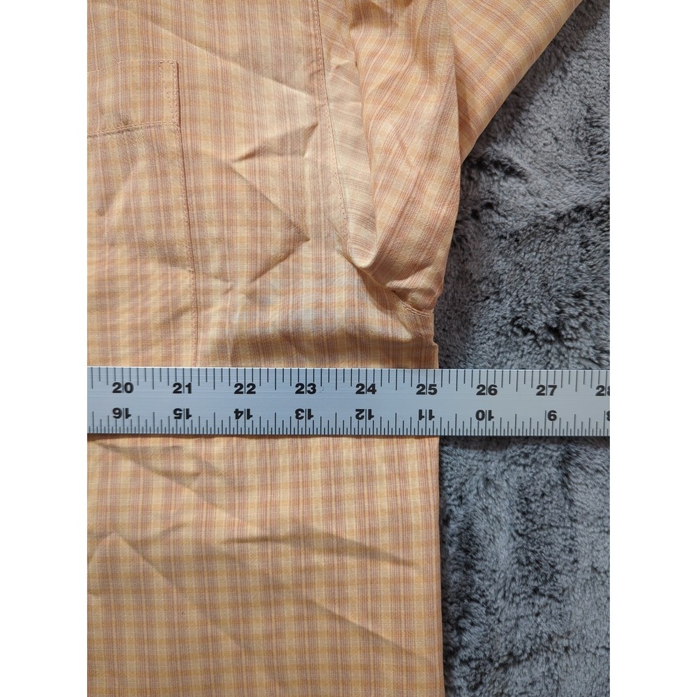 Tommy Bahama Short Sleeve Button Up Hawaiian Shirt Men's Size XL Orange - Picture 6 of 9